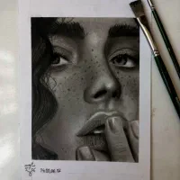 نقاشی سیاه قلم