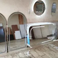 آینه سندبلاست بک لایت
