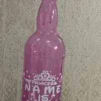 بطری شیشه ای رنگی