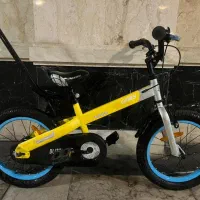 دوچرخه کودک قناری مدل MATT BUTTON 16 زرد