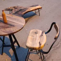 میز صندلی ناهار خوری دو نفره جلو مبلی چوبی روستیک|میز و صندلی غذاخوری|تهران, نارمک جنوبی|دیوار