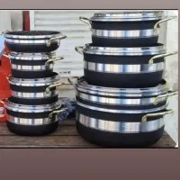 سرویس قابلمه 7پارچه جنس ضخیم