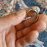 ۲ عدد انگشتر نقره|جواهرات|ساوه, |دیوار