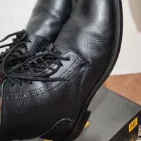 نیم بوت پاییزه چرم خالص