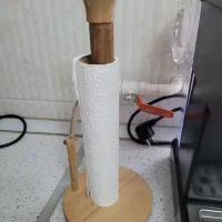 جای دستمالی چوبی