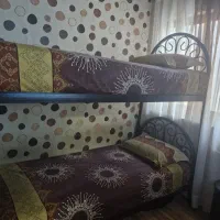 تخت دو طبقه و تشک طبی