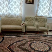 مبل هفت نفره به همراه میز جلو مبلی و۳ میز عسلی|مبلمان خانگی و میز عسلی|تهران, گمرک|دیوار