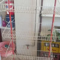 استند چهار طبقه بزرگ چرخدار