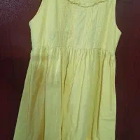 پیراهن نخی  دخترانه مناسب ۷ تا ۹ سال