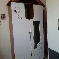 سرویس خواب نوجوان ۳ تیکه طرح اسنوپی  همراه خوشخواب