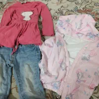 تعدادی لباس شلوار کاپشن بهاره دخترانه رایگان