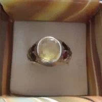 انگشتر  یاقوت زرد  اصل|جواهرات|آباده, |دیوار