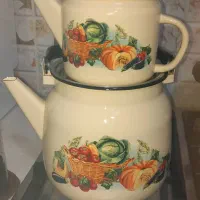 کتری وقوری لعابی روسی