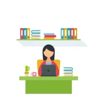 استخدام منشی مسلط به کامپیوتر