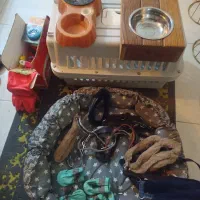 قفس عروس هلندی و قناری و وسایل سگ و گربه|لوازم جانبی حیوانات|کرج, حسن آباد|دیوار