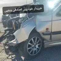 پژو پارس ۸۳**تصادفی و چپی