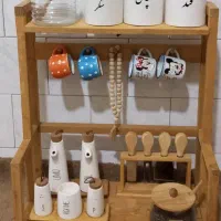 استند کافی بار با وسایل کاملش