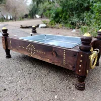 منقل کلکسیونی مجلسی چوب طبیعی
