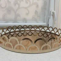 سینی آینه ای شیک