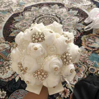 دسته گل عروس|گل مصنوعی|مشکیندشت, |دیوار