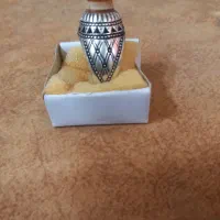 انگشتر نقره قلم نگین باباقوری 3 پوست کامل.|جواهرات|تهران, طیب|دیوار
