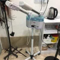 دستگاه بخور دو لول و دستگاه میکرو‌درم و وکس