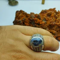 انگشتر مردانه نگین شجر تک درخت