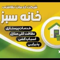 شرکت خدماتی نظافتی پرستاری خانه سبز