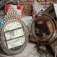 اینه شعمدان برنجی قدیم