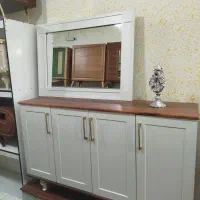 ست کنسول اینه قیمت قبل|بوفه، ویترین، کنسول|اصفهان, محله اسلامی|دیوار