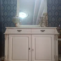 ایینه کنسول درحدنوسالم سالم|بوفه، ویترین، کنسول|ملارد, |دیوار