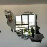 آینه طرح نقشه ایران