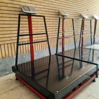 ترازو باسکول ثابت ۸۰۰ کیلو بدون چرخ (۸۰×۸۰ سانت)