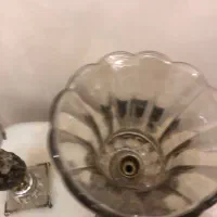 یک جفت شمعدان کریستال|مجسمه، تندیس، ماکت|تهران, مجیدیه|دیوار