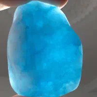 زمرود یا اکمارین ابی ۸۸ گرم و سماور ۱۰۰ ساله