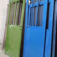 انواع درب های آهنی انباری راه پله دستشویی|مصالح و تجهیزات ساختمان|اردبیل, |دیوار