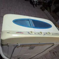 ماشین لباسشویی دو قلو در حد