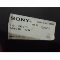 تلویزیون سونی براویا ۶۰ اینچ پنل اسیب دیده