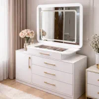 آرایش آیلین / میزارایش آیلین تاچ دار/میز آرایش ۵۵۵