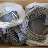 سیم برق آنتن ۴ زوج تلفن آیفن کابل شارژ hdmi شبکه