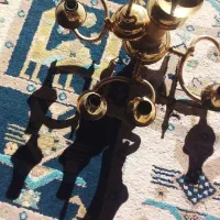 لوستر ۸شاخه برنزی