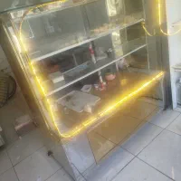 ویترین آکواریومی قنادی