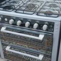 اجاق گاز پنج شعله طرح فر|اجاق گاز و لوازم برقی پخت‌وپز|قرچک, باقرآباد|دیوار