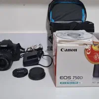 دوربین حرفه ای عکاسی و فیلمبرداری کنون canon750d