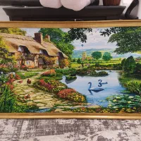 تابلو فرش منظره