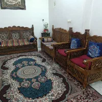 مبل چوبی سنتی|مبلمان خانگی و میز عسلی|سمنان, |دیوار