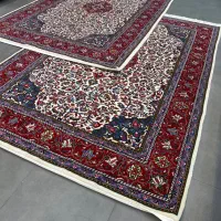 فرش دستباف (بساک)جفت۶م نقشه بیجار بافت ساروق اراک|فرش|مشکین‌دشت, |دیوار