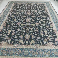 فرش افشان سرمه ای دست بافت گونه|فرش|تهران, کوثر|دیوار