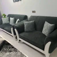 مبل ۷نفره راحتی +میز وسط و عسلی