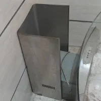 هود بیمکث شومینه ای استیل سایز 90 دکمه ای